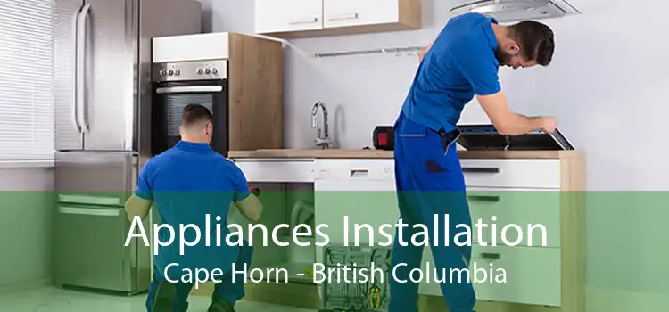 Appliances Installation Cape Horn - British Columbia