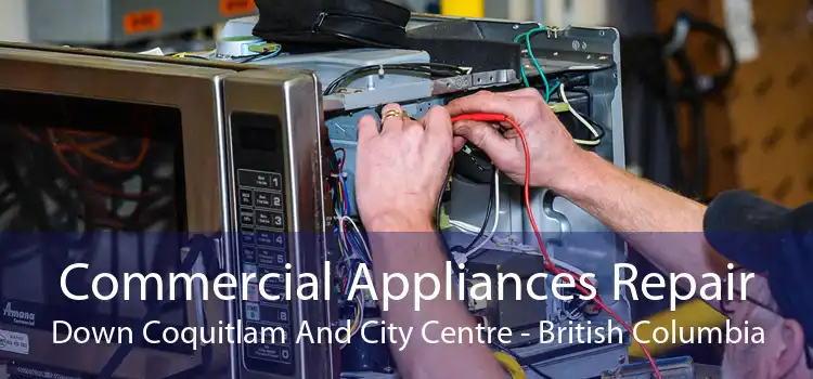 Commercial Appliances Repair Down Coquitlam And City Centre - British Columbia
