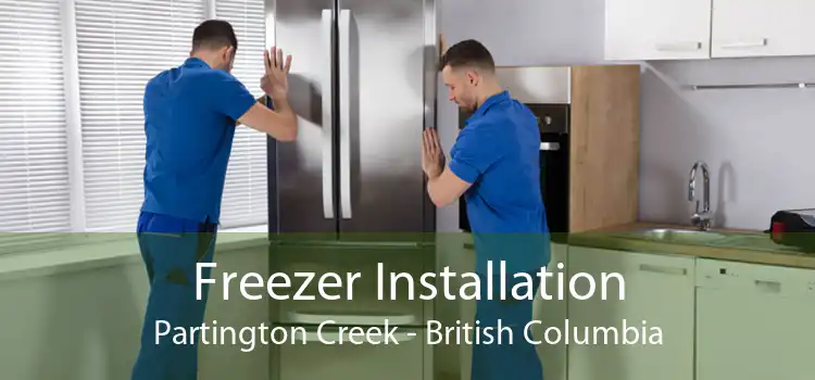 Freezer Installation Partington Creek - British Columbia