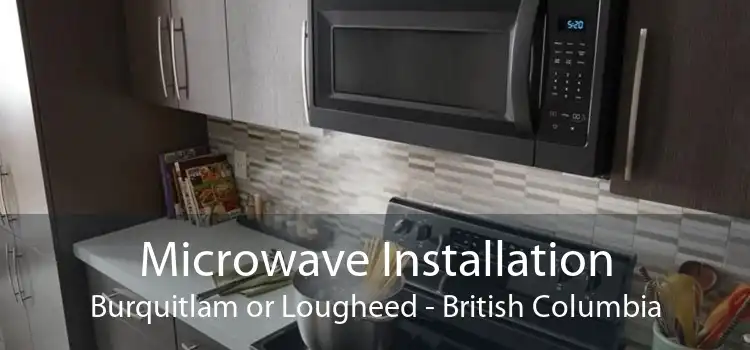 Microwave Installation Burquitlam or Lougheed - British Columbia