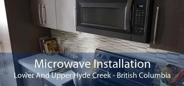 Microwave Installation Lower And Upper Hyde Creek - British Columbia