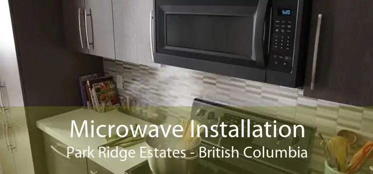 Microwave Installation Park Ridge Estates - British Columbia