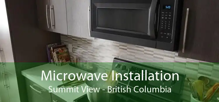 Microwave Installation Summit View - British Columbia