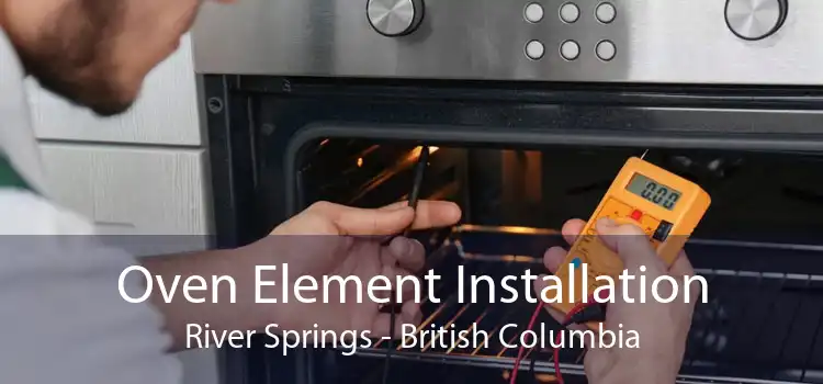 Oven Element Installation River Springs - British Columbia