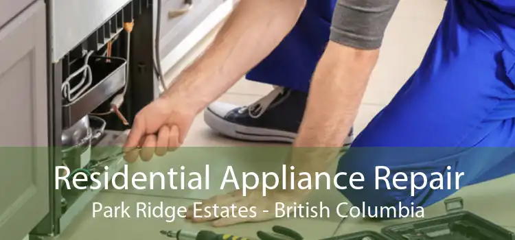 Residential Appliance Repair Park Ridge Estates - British Columbia
