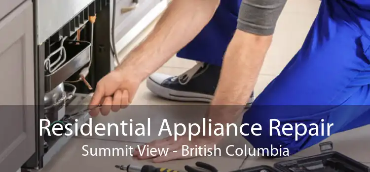 Residential Appliance Repair Summit View - British Columbia