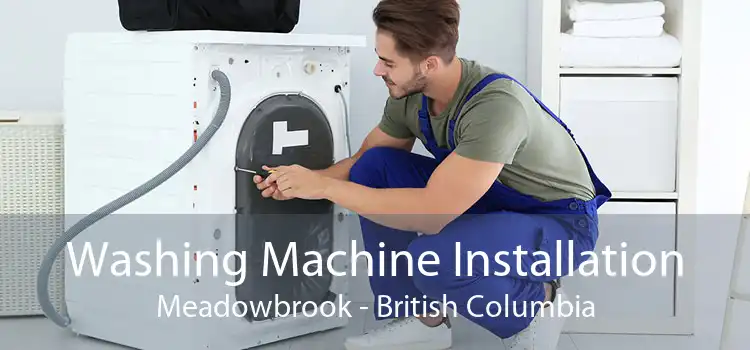 Washing Machine Installation Meadowbrook - British Columbia